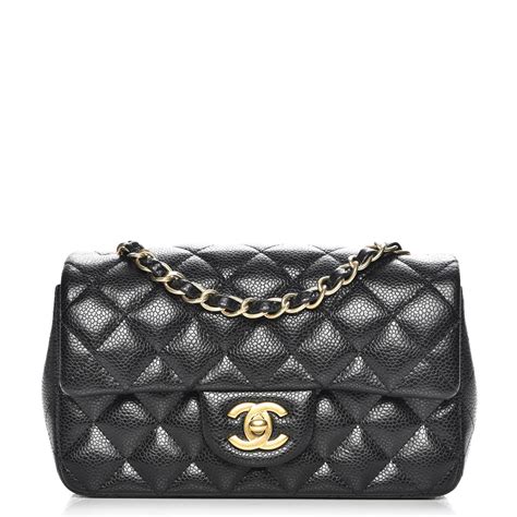 chanel caviar quilted mini rectangular flap france|香奈儿.